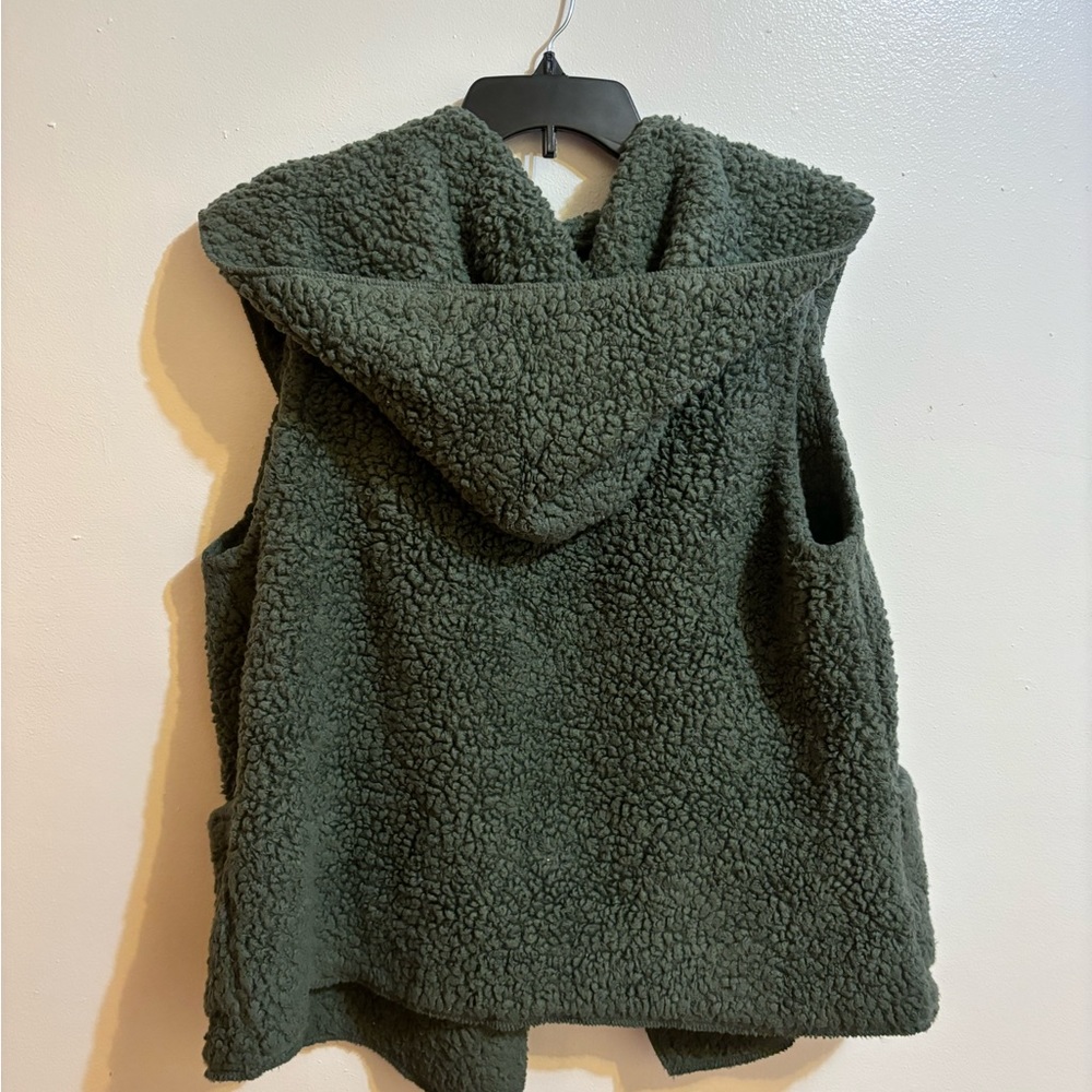 Teddy Bear Vest Hoodie